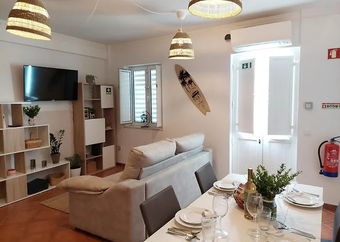 בית נופש Casa Sonhos Da Baixa-downtown Dreams Olhão